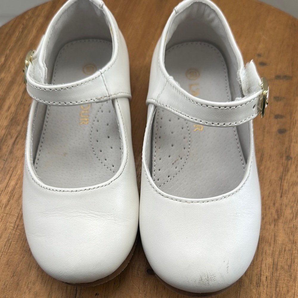 Classic White Kids Shoes